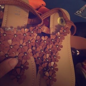 Floral sandals